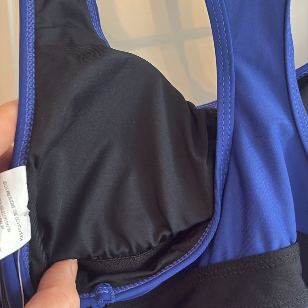 Sporti Blue and Black tankini - Picture 6 of 6